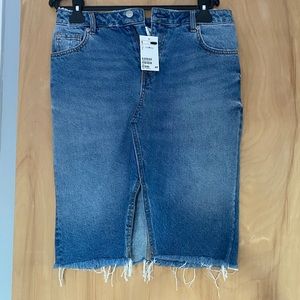 H&M jean skirt